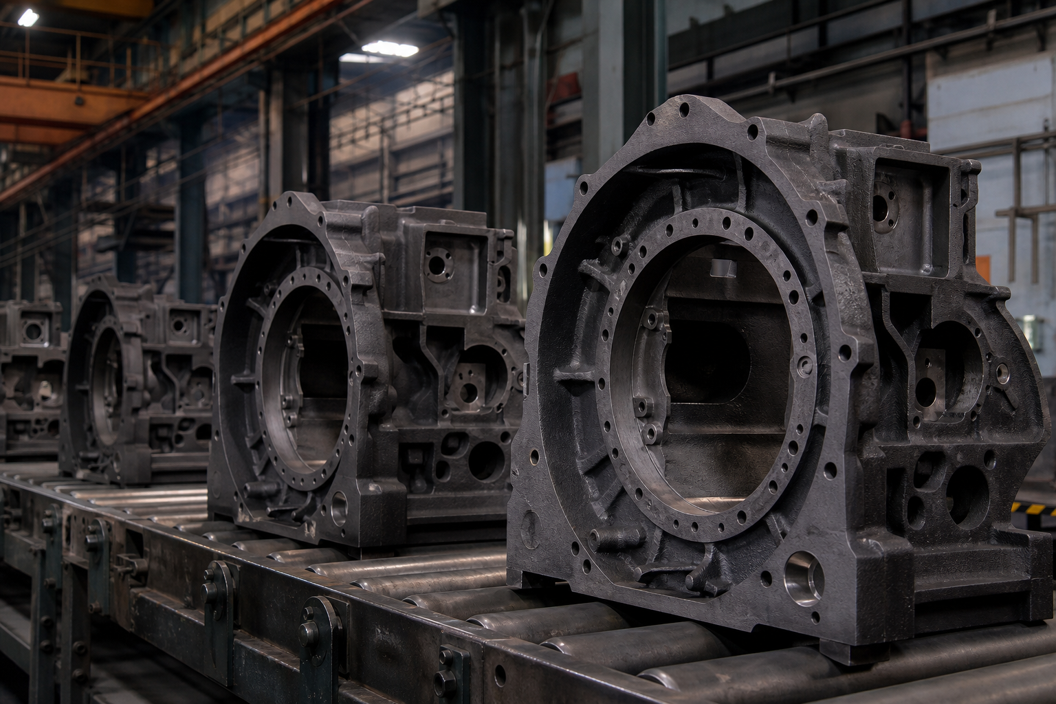 Industrial engines & gensets — illustrative