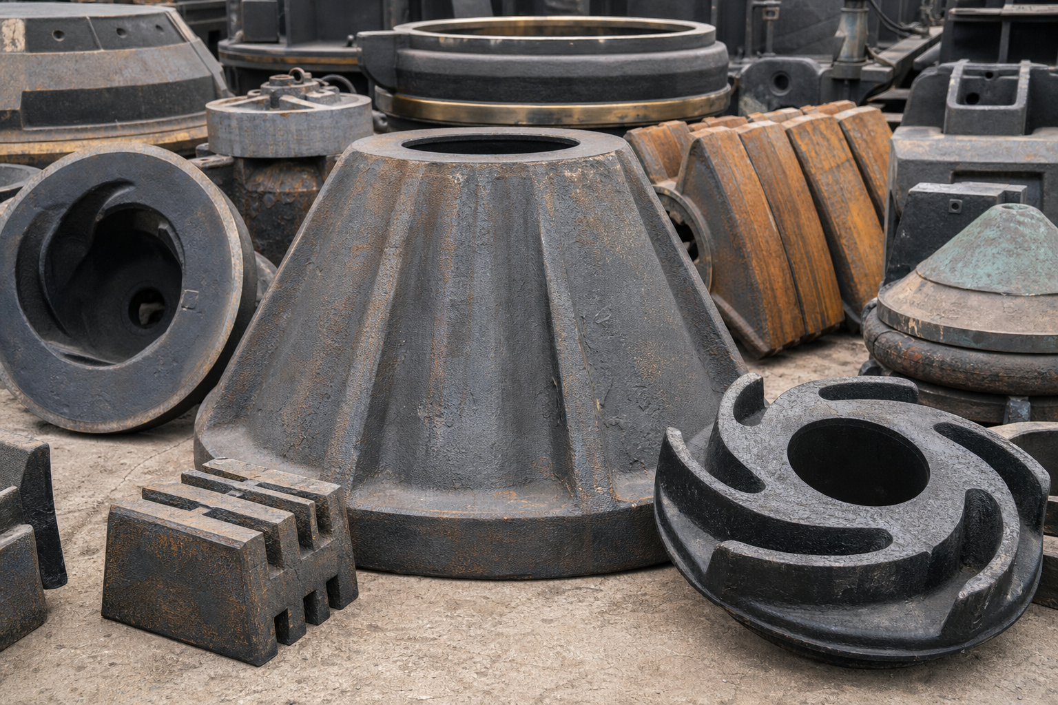 Mining & earthmoving — illustrative