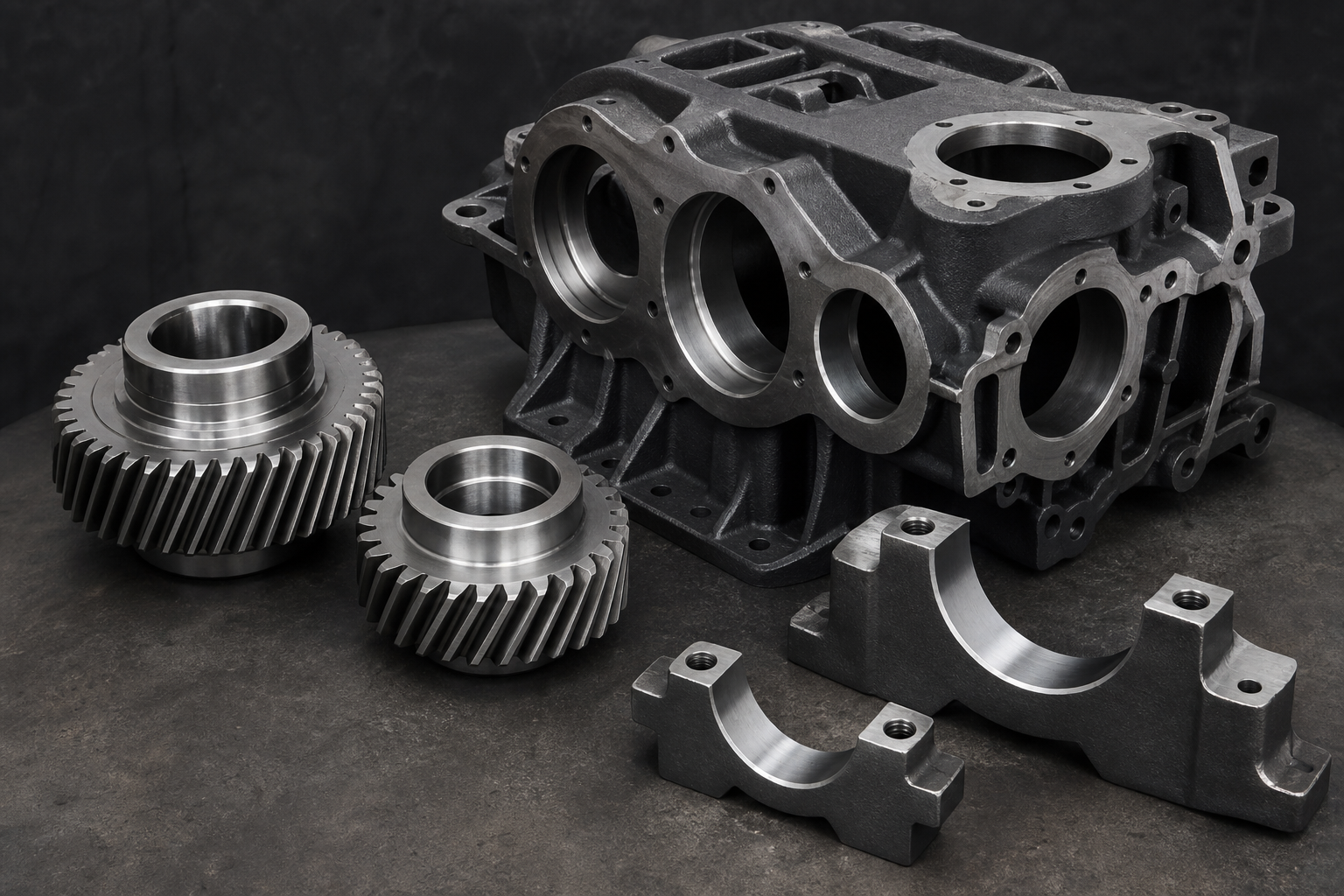 Power transmission & gearboxes — illustrative