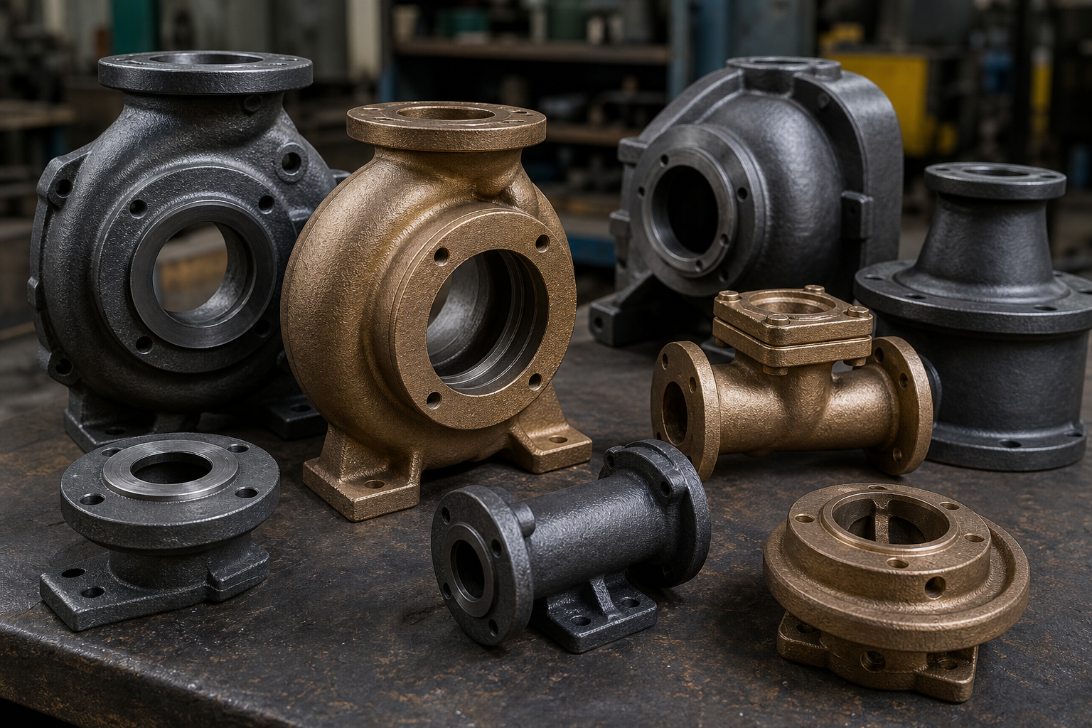 Pumps & valves / water — illustrative