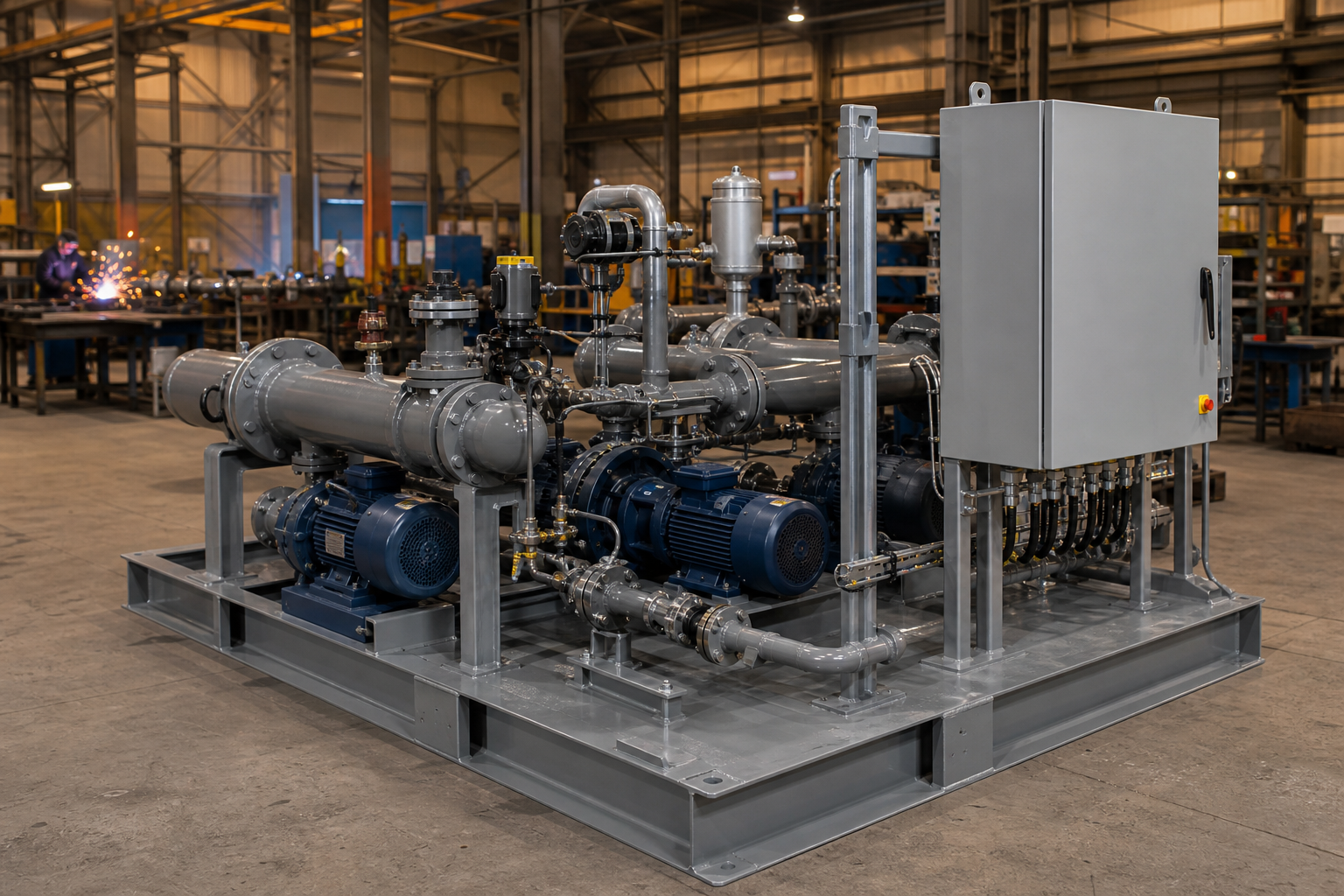 Engineered Pump Skids — illustrative